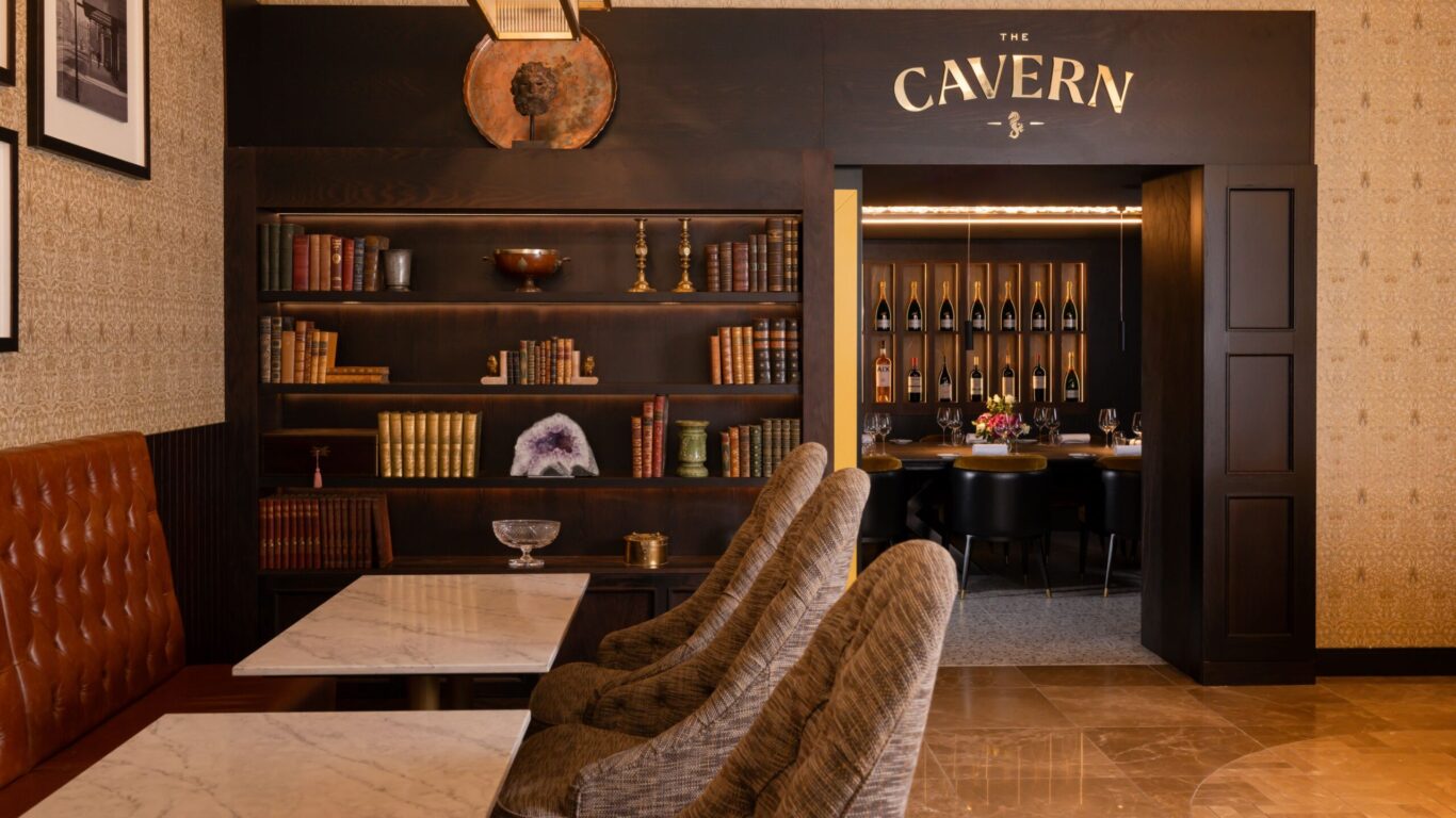 The Cavern Open Door