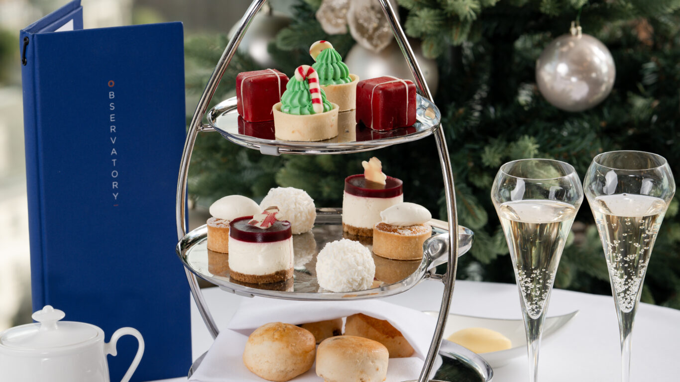 observatory festive afternoon tea